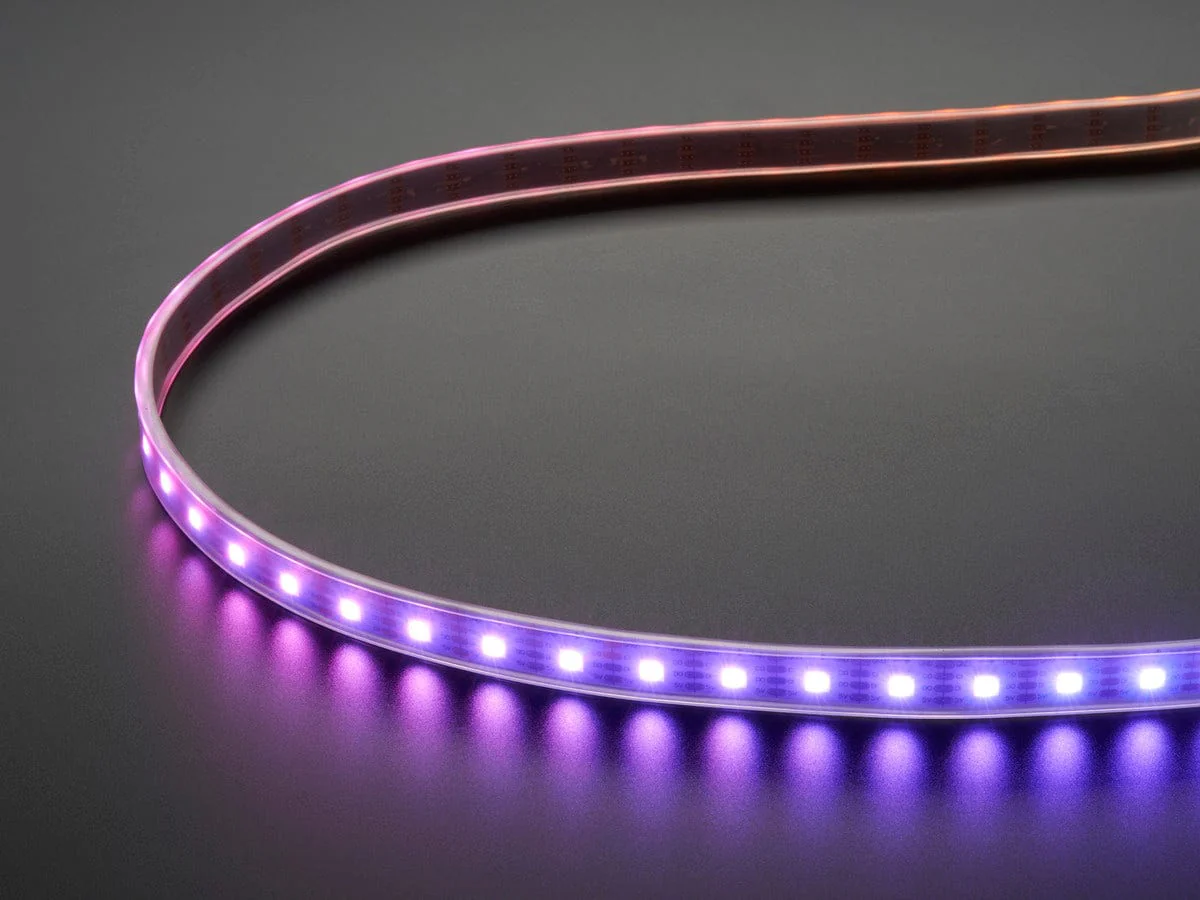 Adafruit DotStar Digital LED Strip - White 60 LED - 1m (WHITE) [Discontinued] - Image 4