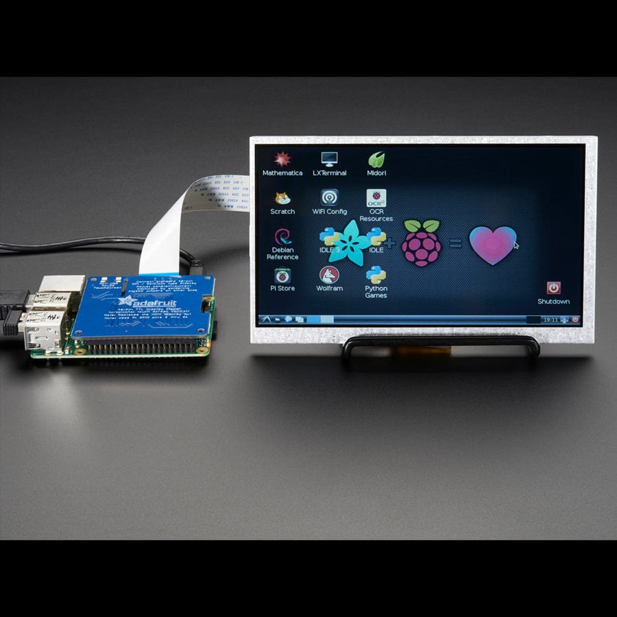 Adafruit DPI TFT Kippah for Raspberry Pi with Touch Support - Image 6