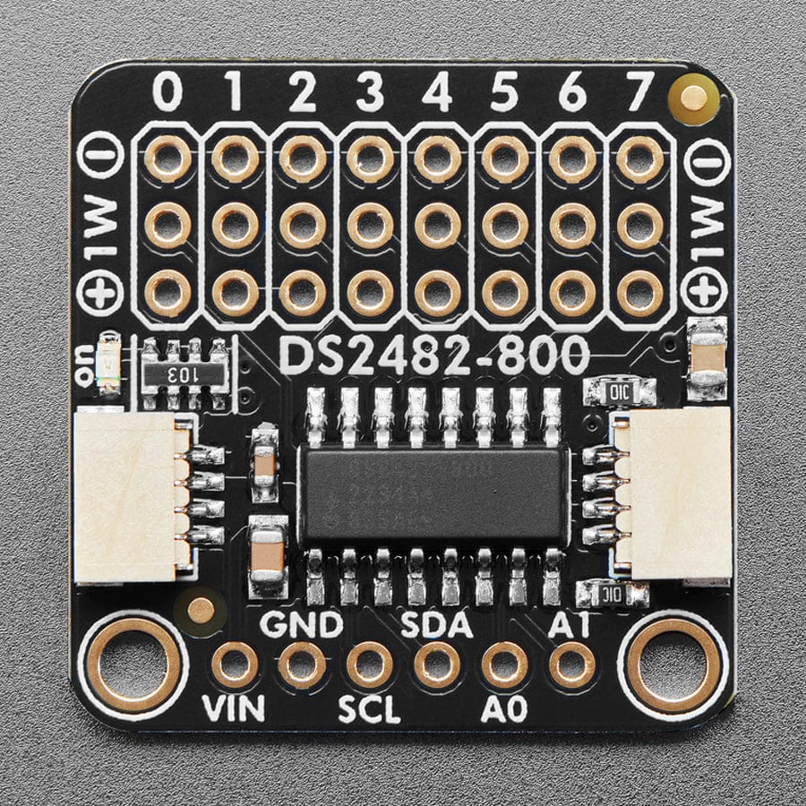 Adafruit DS2482S-800 8 Channel I2C to 1-Wire Bus Adapter - STEMMA QT / Qwiic - Image 2
