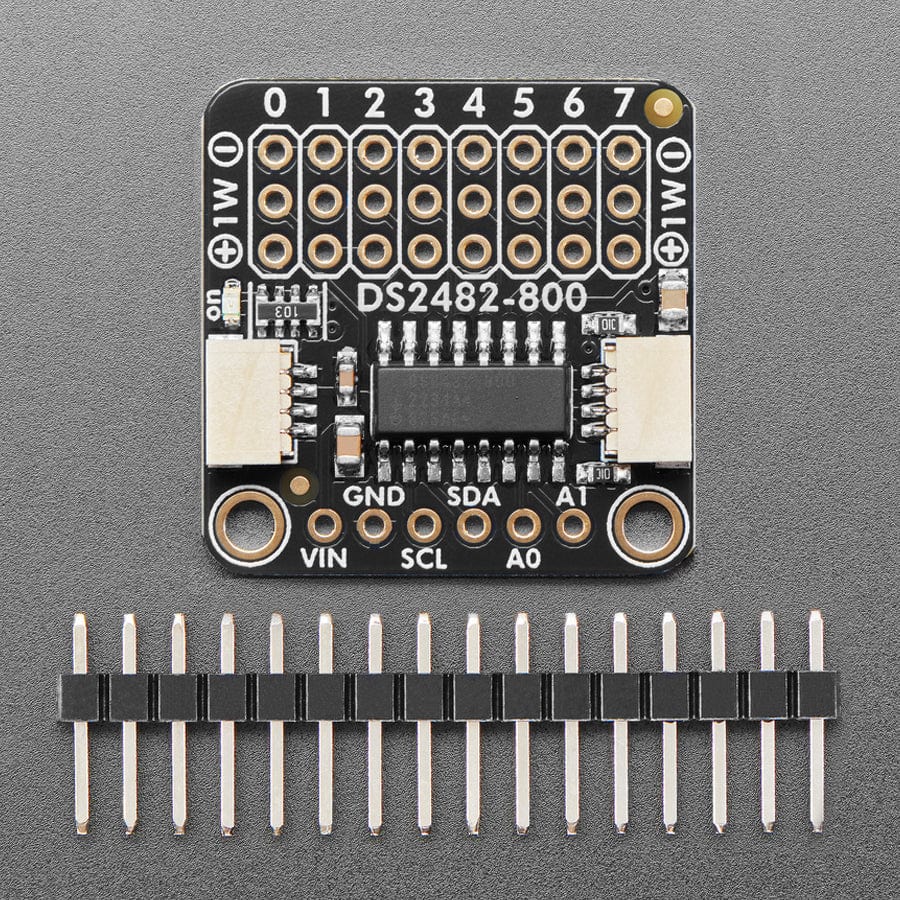 Adafruit DS2482S-800 8 Channel I2C to 1-Wire Bus Adapter - STEMMA QT / Qwiic - Image 4