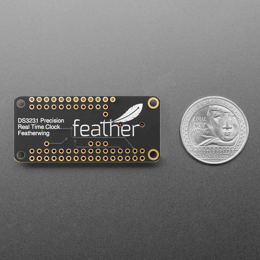 DS3231 Precision RTC FeatherWing - RTC Add-on For Feather Boards - Image 5