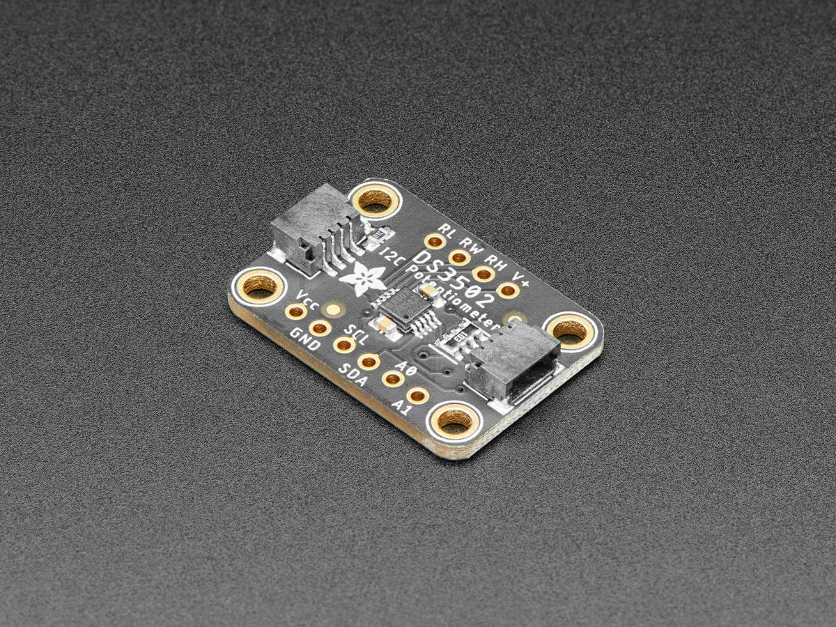 Adafruit DS3502 I2C Digital 10K Potentiometer Breakout (STEMMA QT / Qwiic) - Image 2