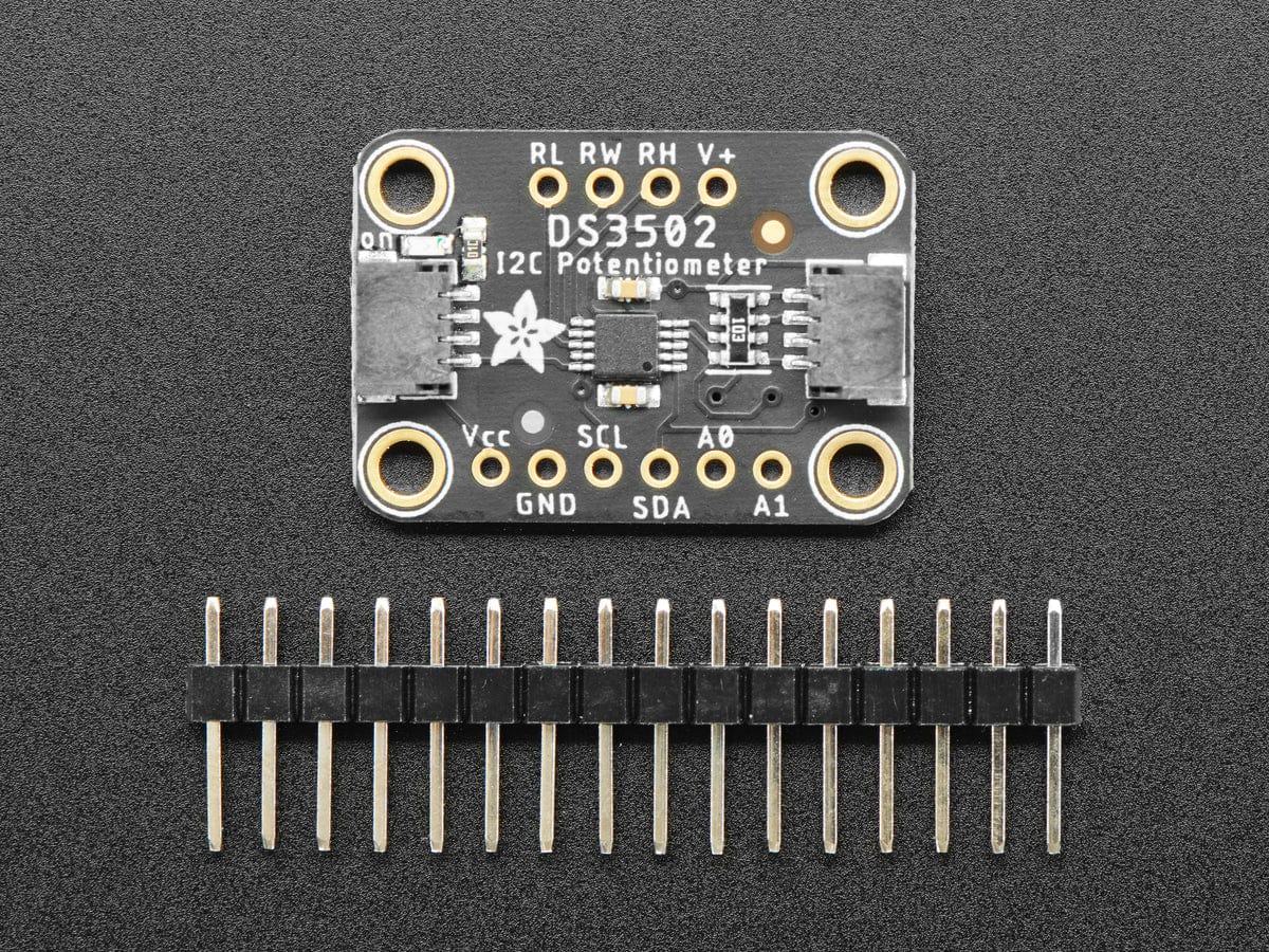 Adafruit DS3502 I2C Digital 10K Potentiometer Breakout (STEMMA QT / Qwiic) - Image 3