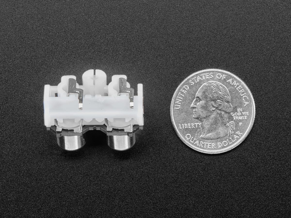 Dual RCA Jack for Adafruit I2S Audio Bonnet - Image 3