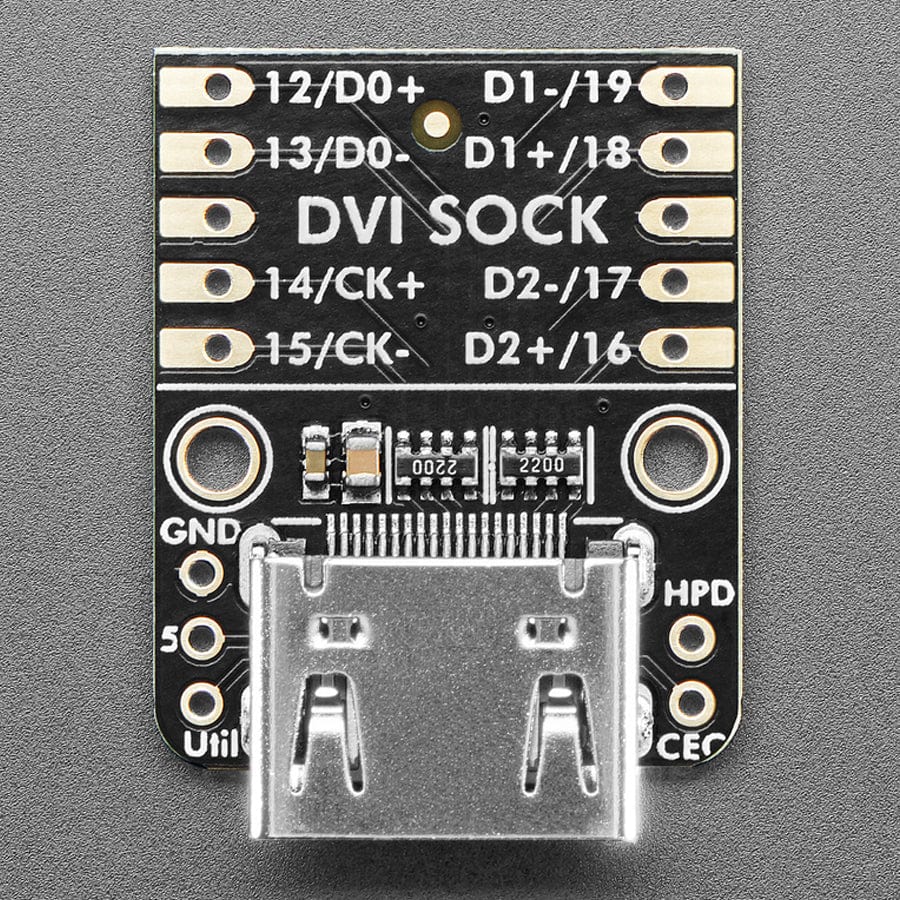 Adafruit DVI Sock for Pico - Works with HDMI Displays - Image 2