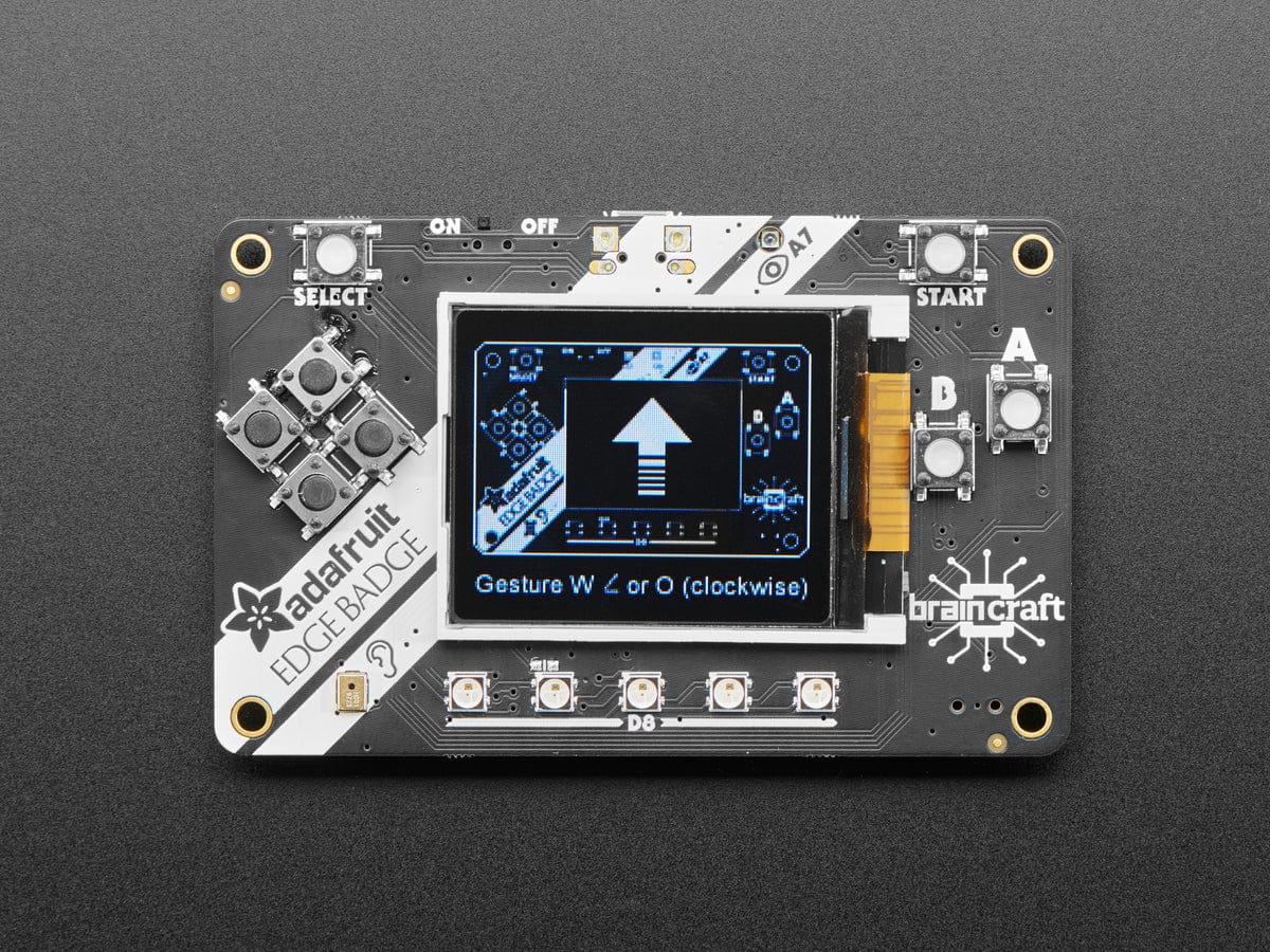Adafruit EdgeBadge - TensorFlow Lite for Microcontrollers - Image 8
