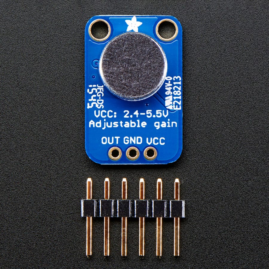 Electret Microphone Amplifier - MAX4466 with Adjustable Gain - Image 2