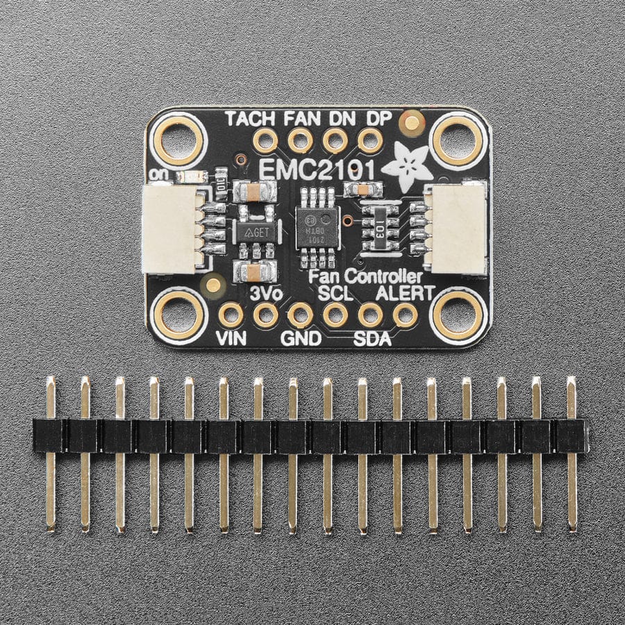 Adafruit EMC2101 I2C PC Fan Controller and Temperature Sensor (STEMMA QT / Qwiic) - Image 2