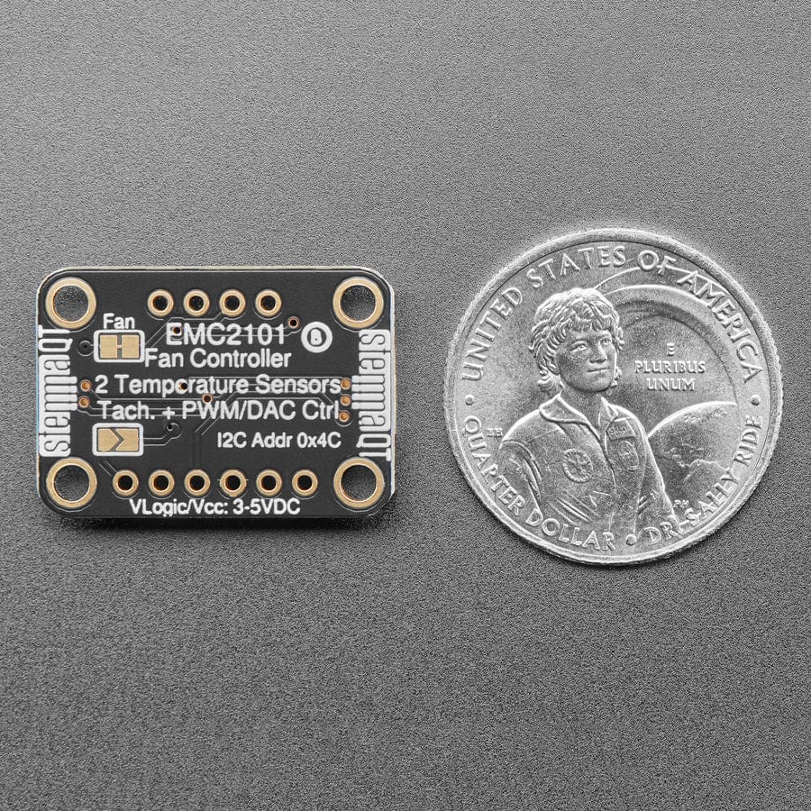 Adafruit EMC2101 I2C PC Fan Controller and Temperature Sensor (STEMMA QT / Qwiic) - Image 5