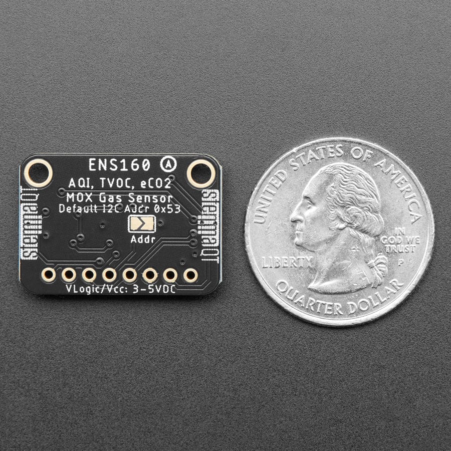 Adafruit ENS160 MOX Gas Sensor - Sciosense CCS811 Upgrade - STEMMA QT / Qwiic - Image 5