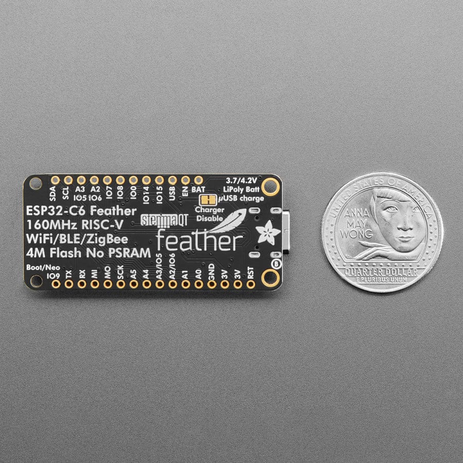 Adafruit ESP32-C6 Feather - STEMMA QT - Image 6