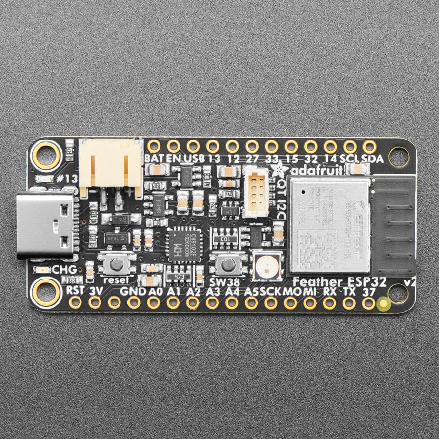 Adafruit ESP32 Feather V2 - 8MB Flash + 2 MB PSRAM (STEMMA QT) - Image 2