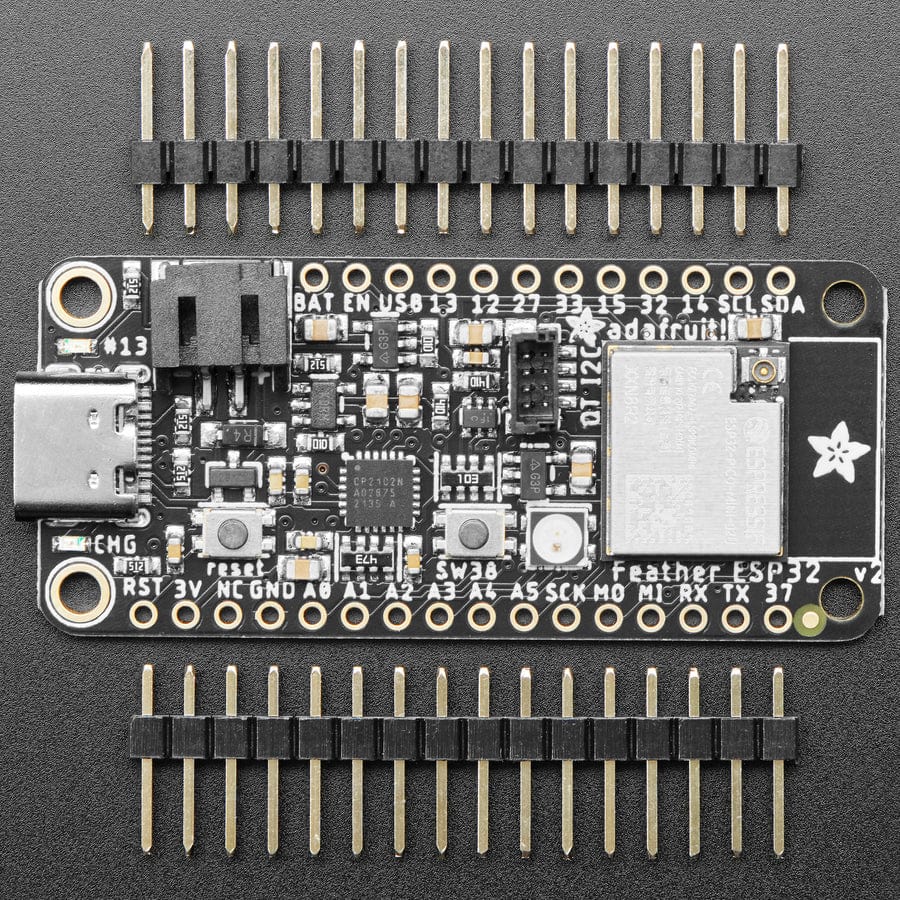 Adafruit ESP32 Feather V2 w.FL Antenna - 8MB Flash + 2 MB PSRAM - STEMMA QT - Image 3