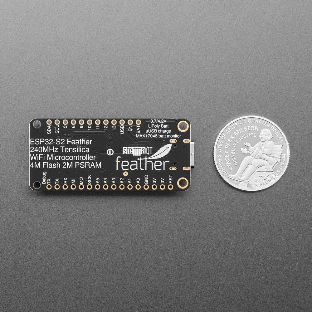 Adafruit ESP32-S2 Feather with w.FL Antenna - Image 6