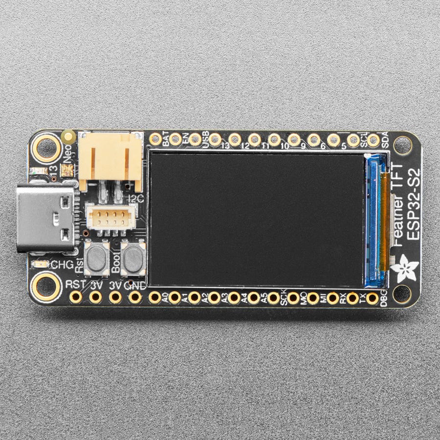 Adafruit ESP32-S2 TFT Feather - 4MB Flash, 2MB PSRAM, STEMMA QT - Image 4