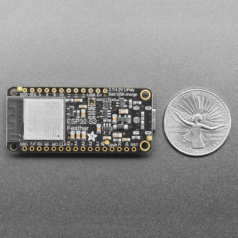 Adafruit ESP32-S2 TFT Feather - 4MB Flash, 2MB PSRAM, STEMMA QT - Image 7