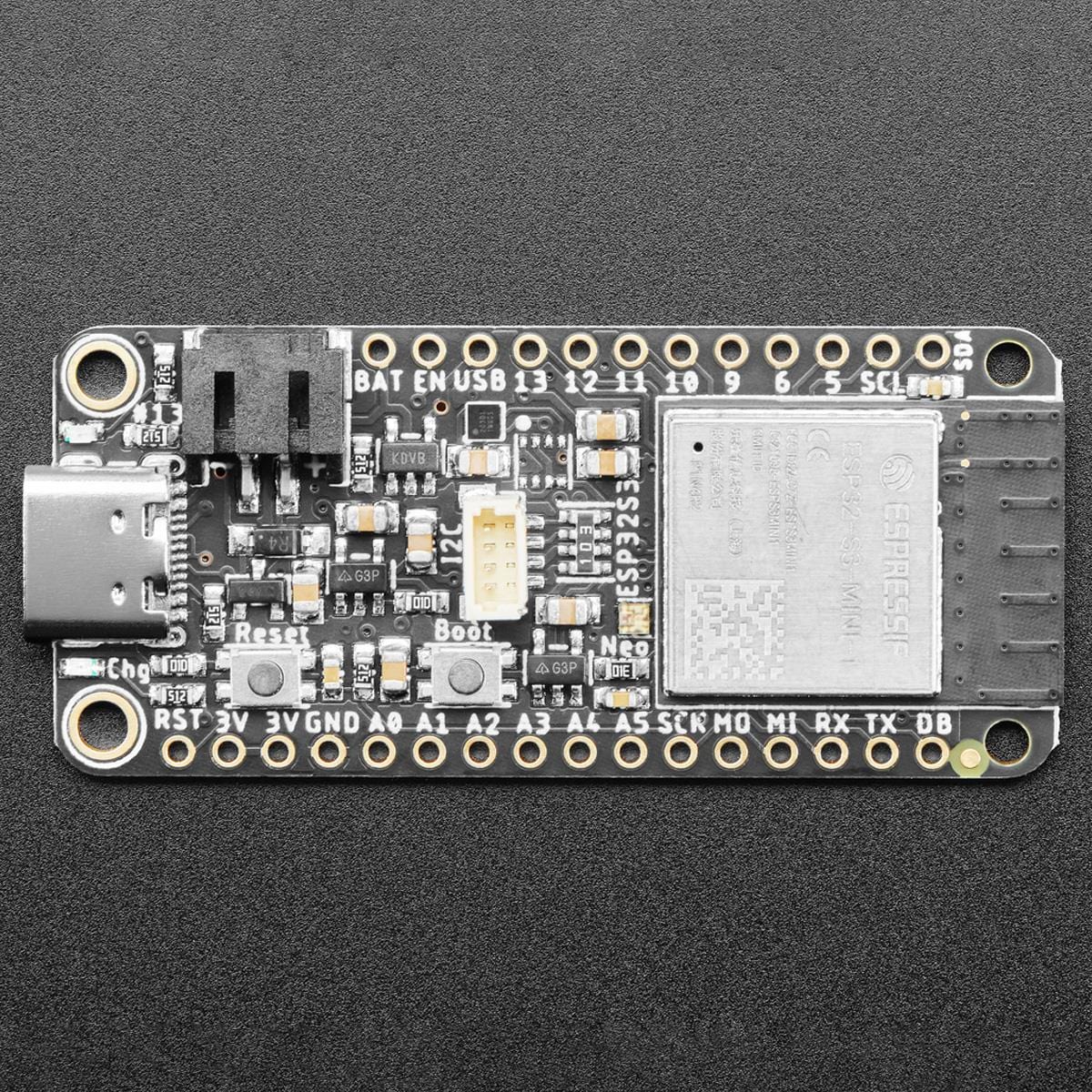 Adafruit ESP32-S3 Feather with 4MB Flash 2MB PSRAM - STEMMA QT / Qwiic - Image 2
