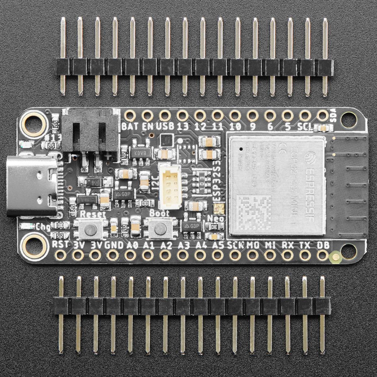 Adafruit ESP32-S3 Feather with 4MB Flash 2MB PSRAM - STEMMA QT / Qwiic - Image 3