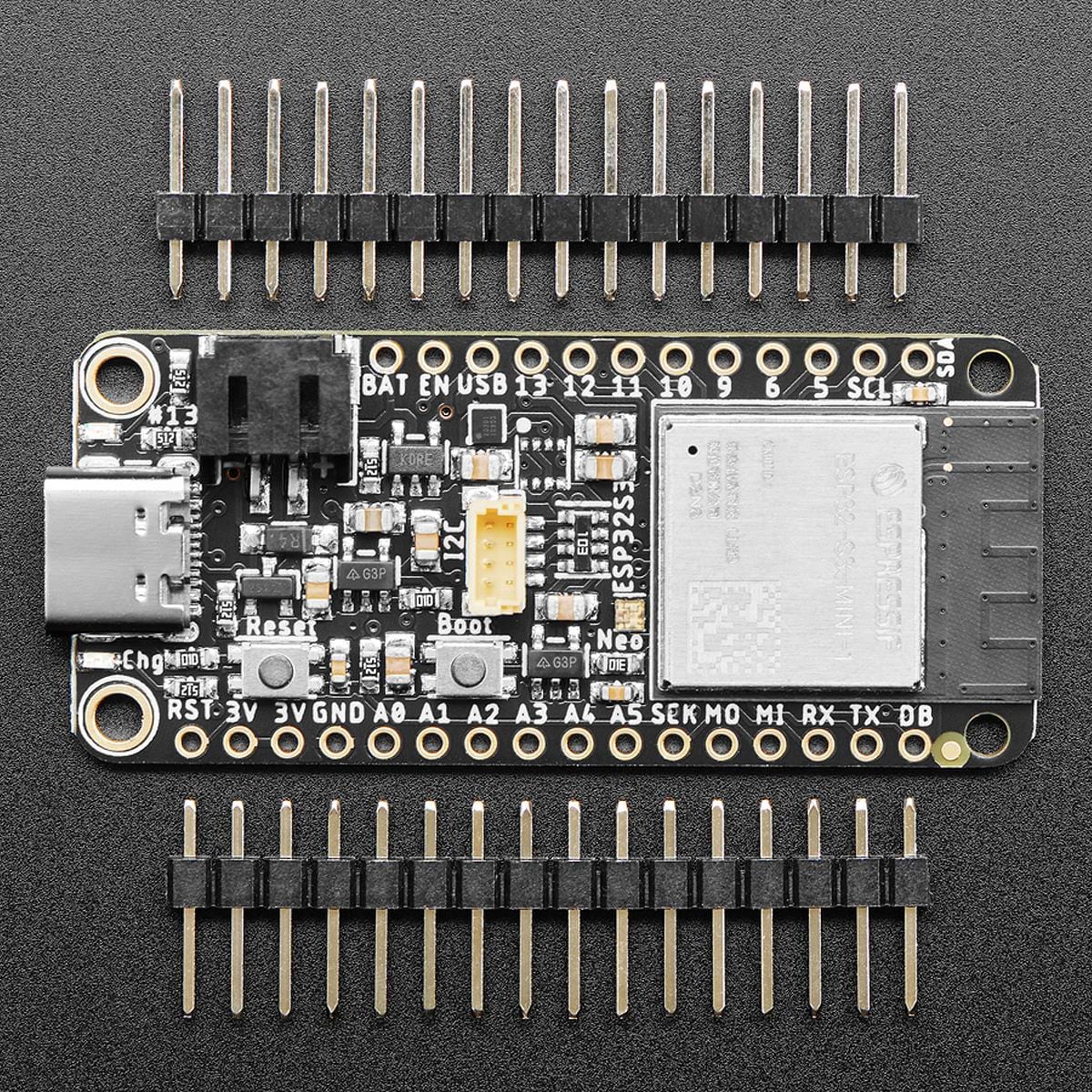 Adafruit ESP32-S3 Feather with STEMMA QT / Qwiic - 8MB Flash No PSRAM - Image 3