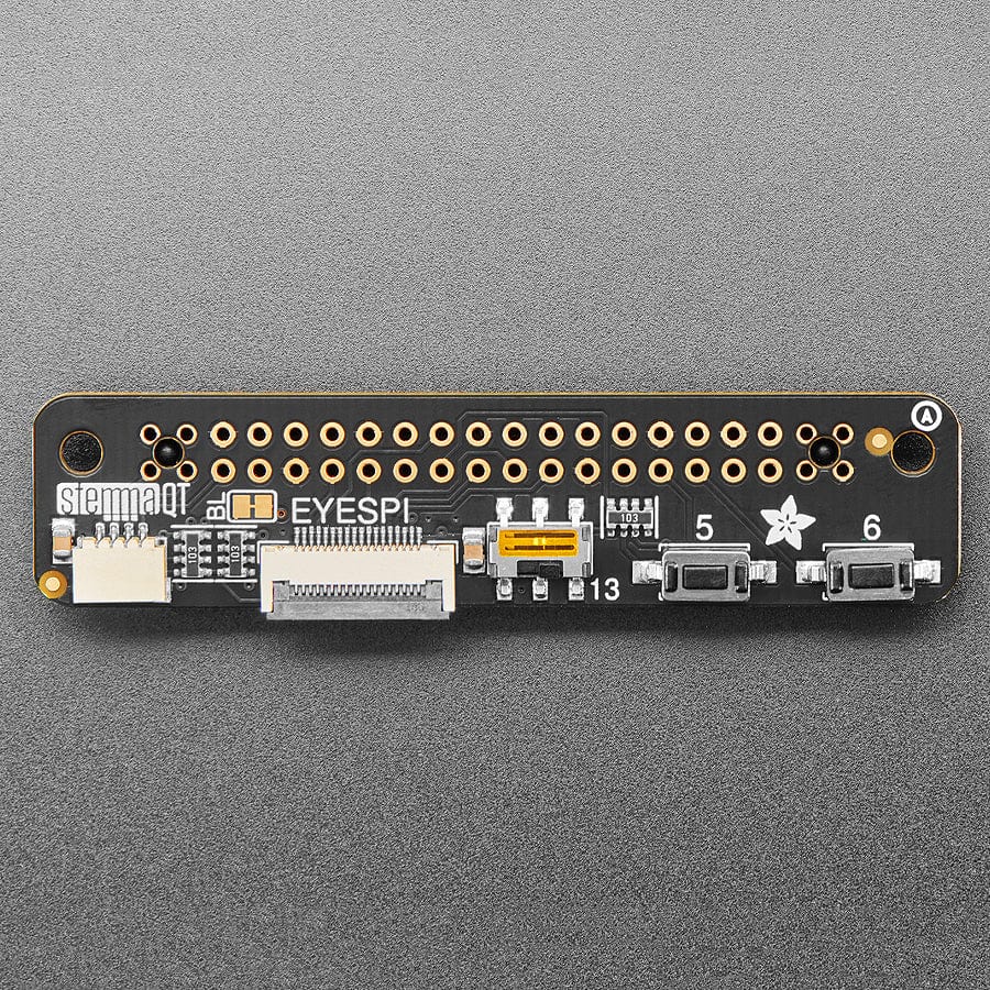 Adafruit EYESPI Pi Beret - Buttons, EYESPI and STEMMA QT - Image 2