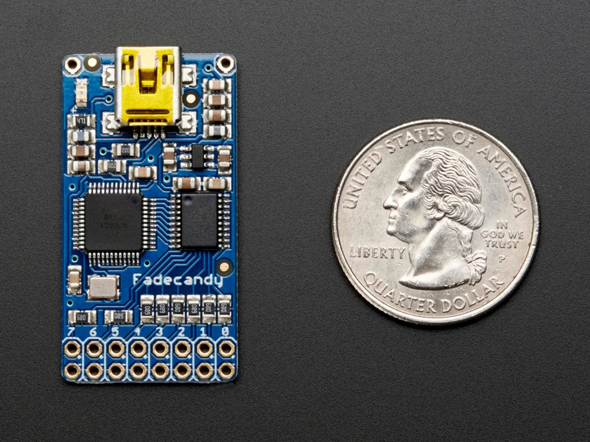 FadeCandy - Dithering USB-Controlled Driver for RGB NeoPixels [Discontinued] - Image 2