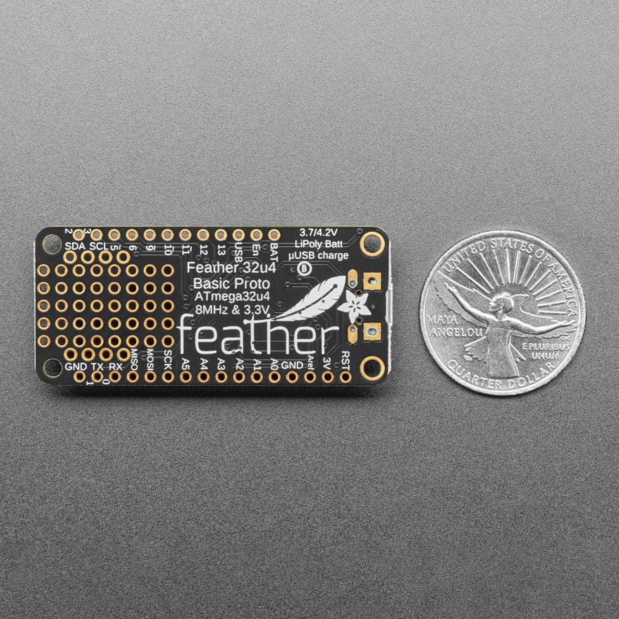 Adafruit Feather 32u4 Basic Proto - Image 7