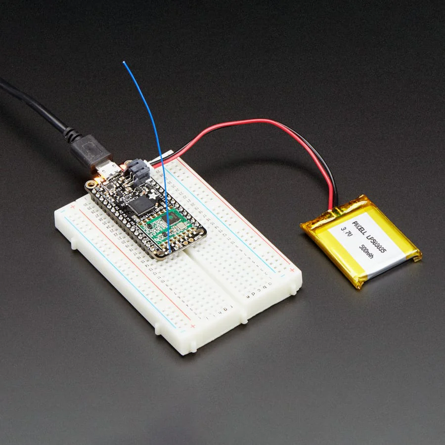 Adafruit Feather 32u4 RFM69HCW Packet Radio - 868 or 915 MHz (RadioFruit) - Image 6