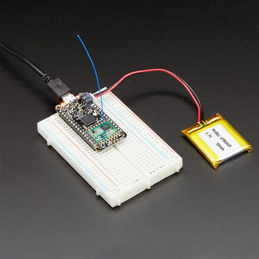 Adafruit Feather 32u4 RFM95 LoRa Radio- 868 or 915 MHz (RadioFruit) - Image 6