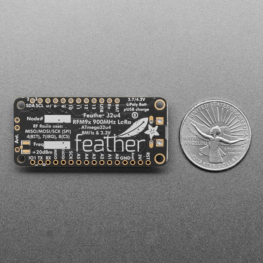 Adafruit Feather 32u4 RFM95 LoRa Radio- 868 or 915 MHz (RadioFruit) - Image 7
