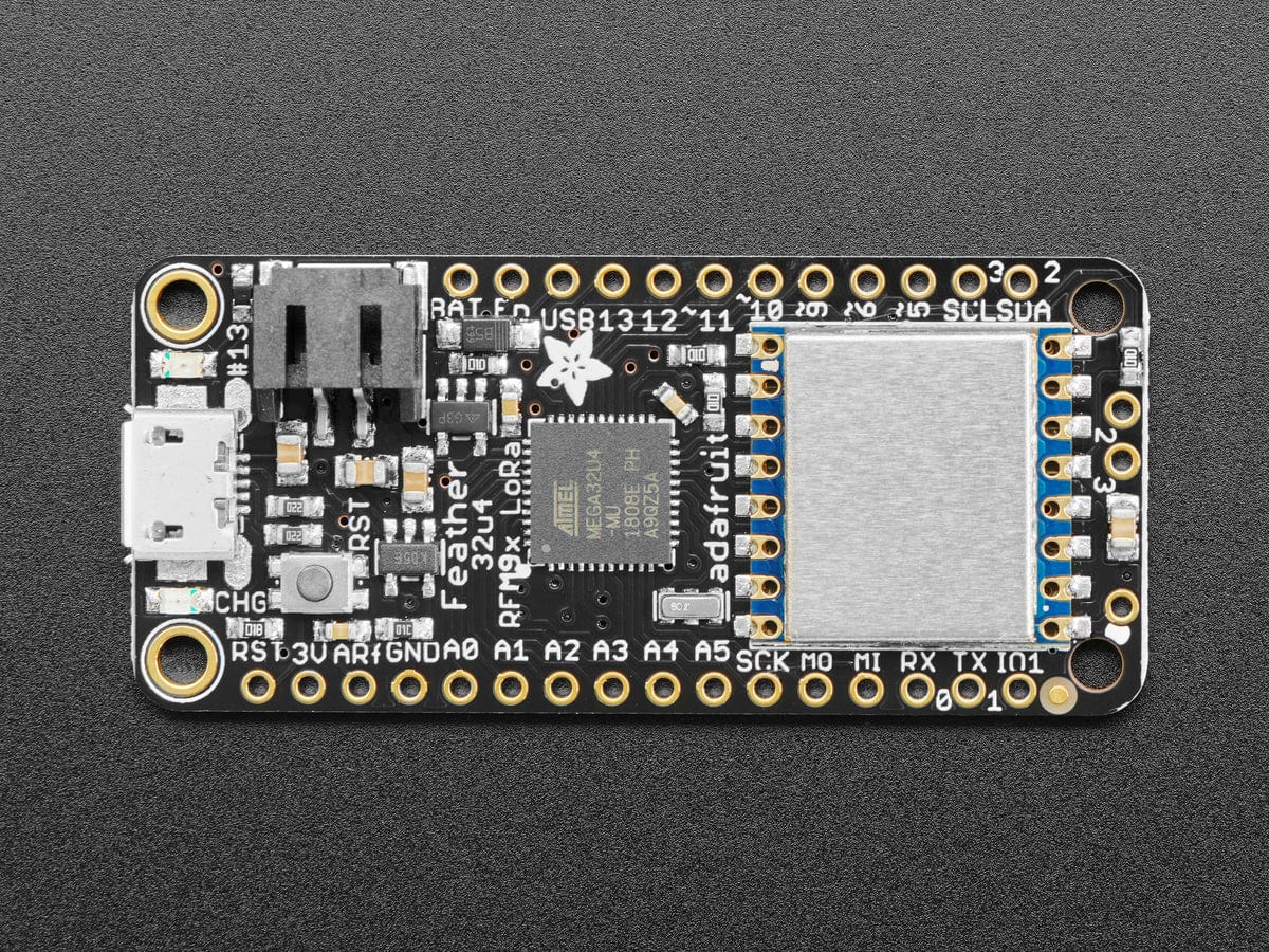 Adafruit Feather 32u4 RFM96 LoRa Radio - 433MHz (RadioFruit) - Image 3