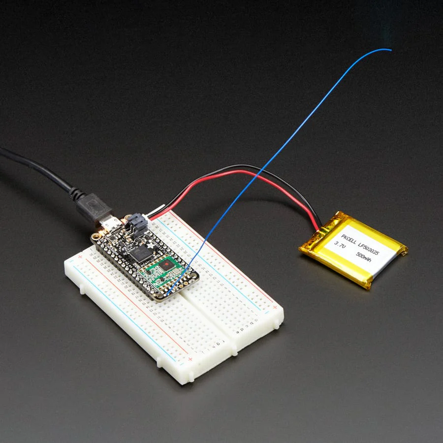 Adafruit Feather 32u4 with RFM69HCW Packet Radio - 433MHz (RadioFruit) - Image 6