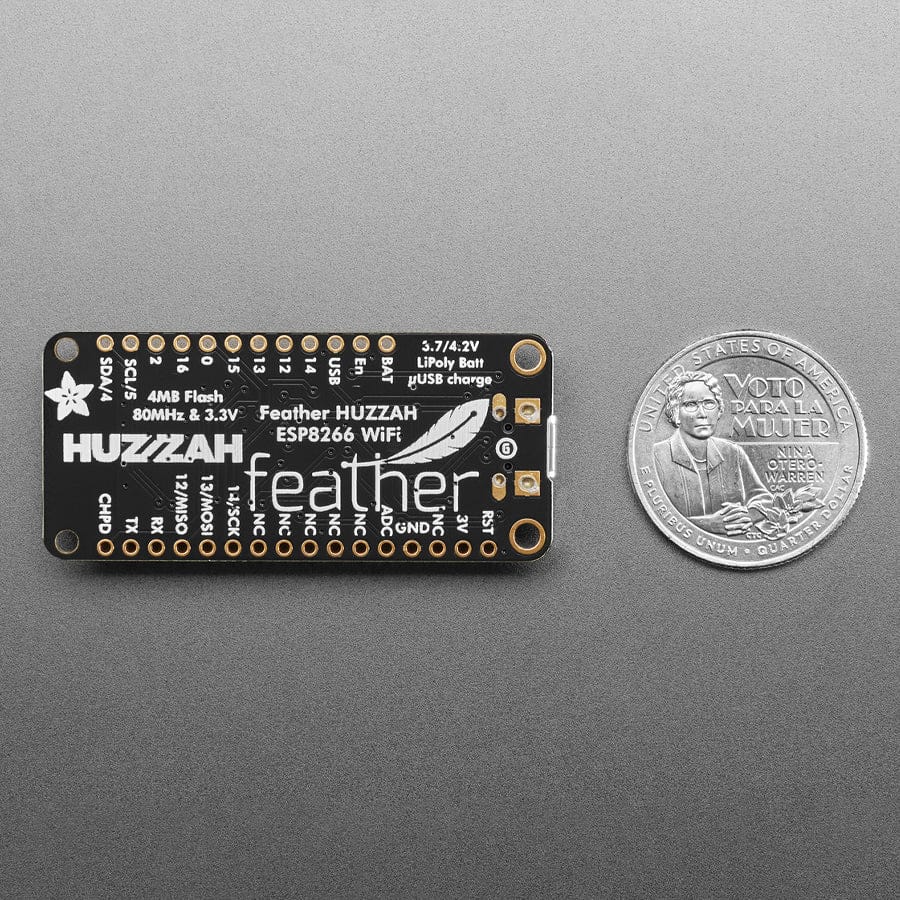 Adafruit Feather HUZZAH with ESP8266 - Loose Headers - Image 6
