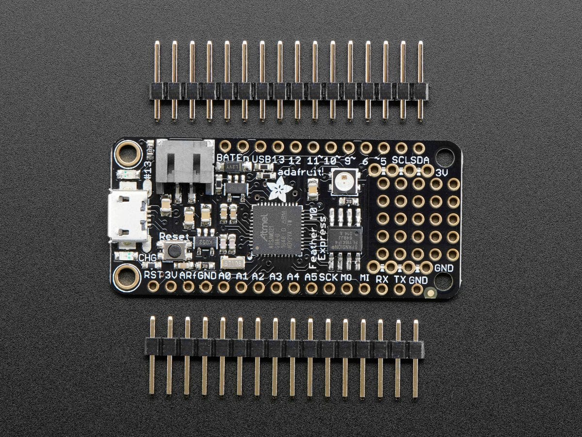 Adafruit Feather M0 Express - Designed for CircuitPython (ATSAMD21 Cortex M0) - Image 3