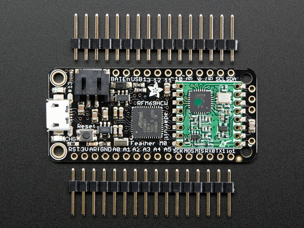 Adafruit Feather M0 RFM69HCW Packet Radio - 868 or 915 MHz (RadioFruit) - Image 3