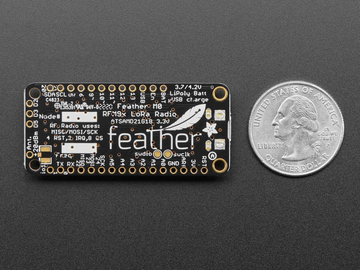 Adafruit Feather M0 RFM96 LoRa Radio - 433MHz (RadioFruit) - Image 5