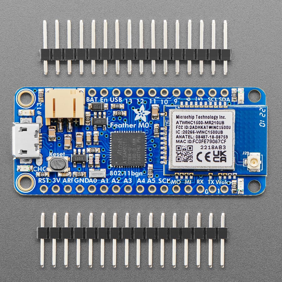Adafruit Feather M0 WiFi with uFL - ATSAMD21 + ATWINC1500 - Image 2