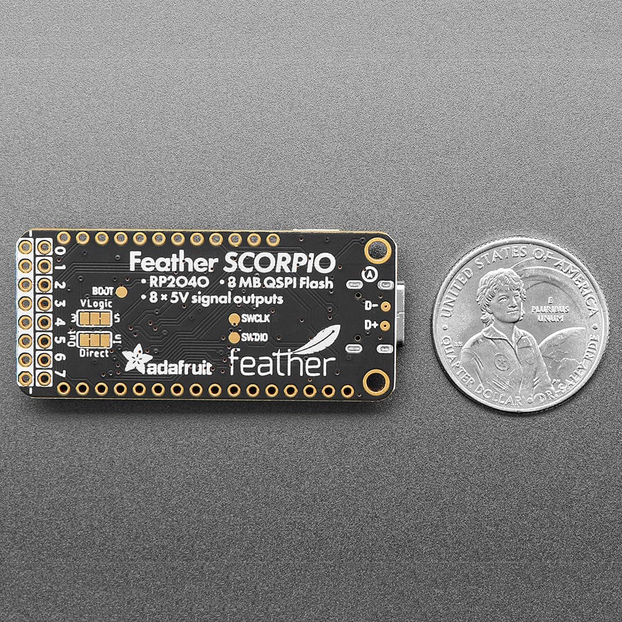 Adafruit Feather RP2040 SCORPIO - 8 Channel NeoPixel Driver - Image 6