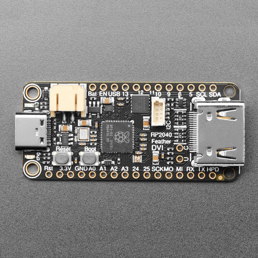 Adafruit Feather RP2040 with DVI Output Port - Works with HDMI - Image 3
