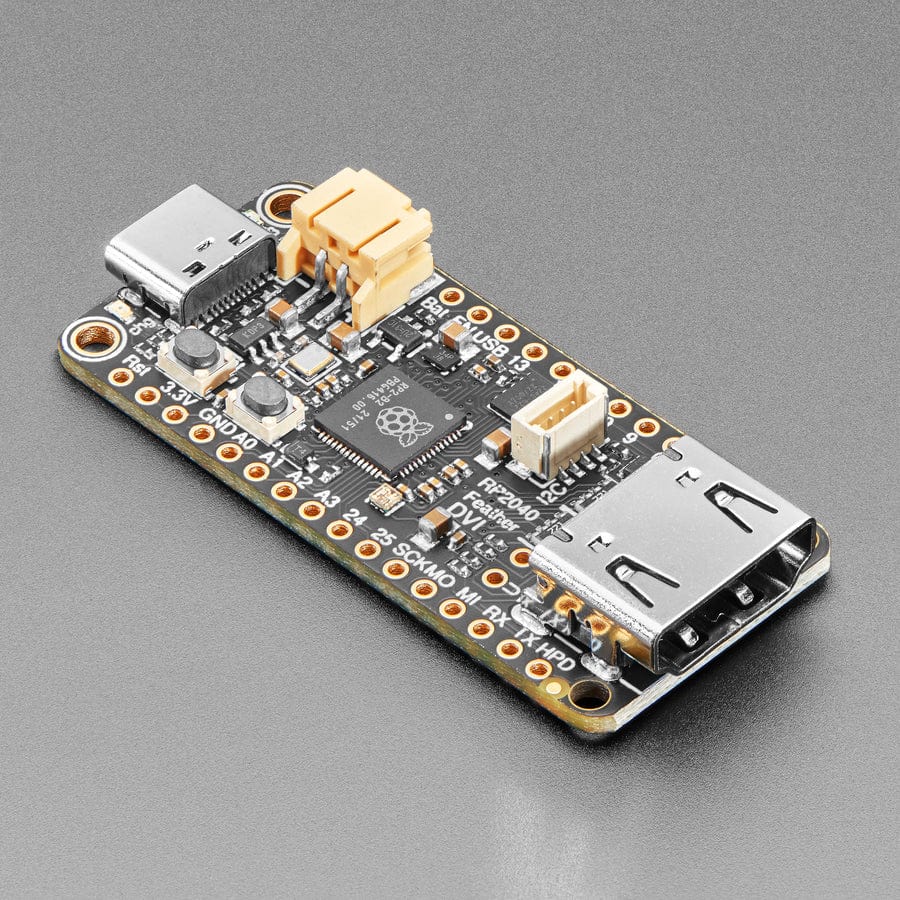Adafruit Feather RP2040 with DVI Output Port - Works with HDMI - Image 4