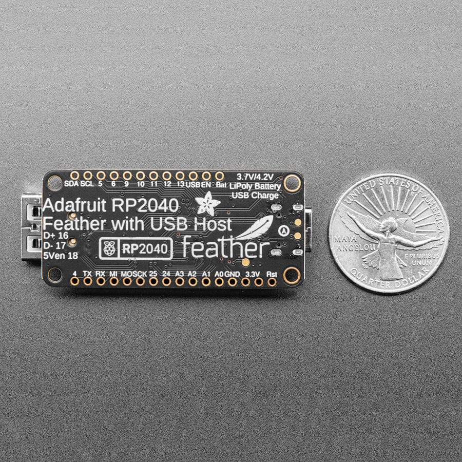 Adafruit Feather RP2040 with USB Type A Host - Image 7