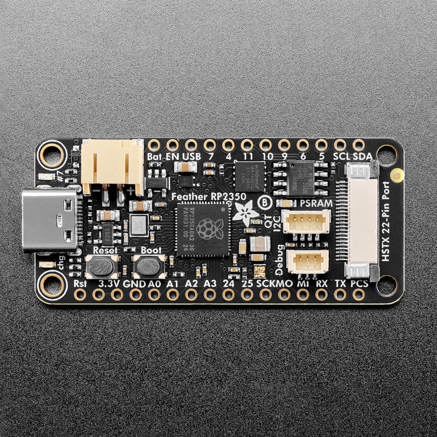 Adafruit Feather RP2350 with HSTX Port and 8MB PSRAM - Image 2