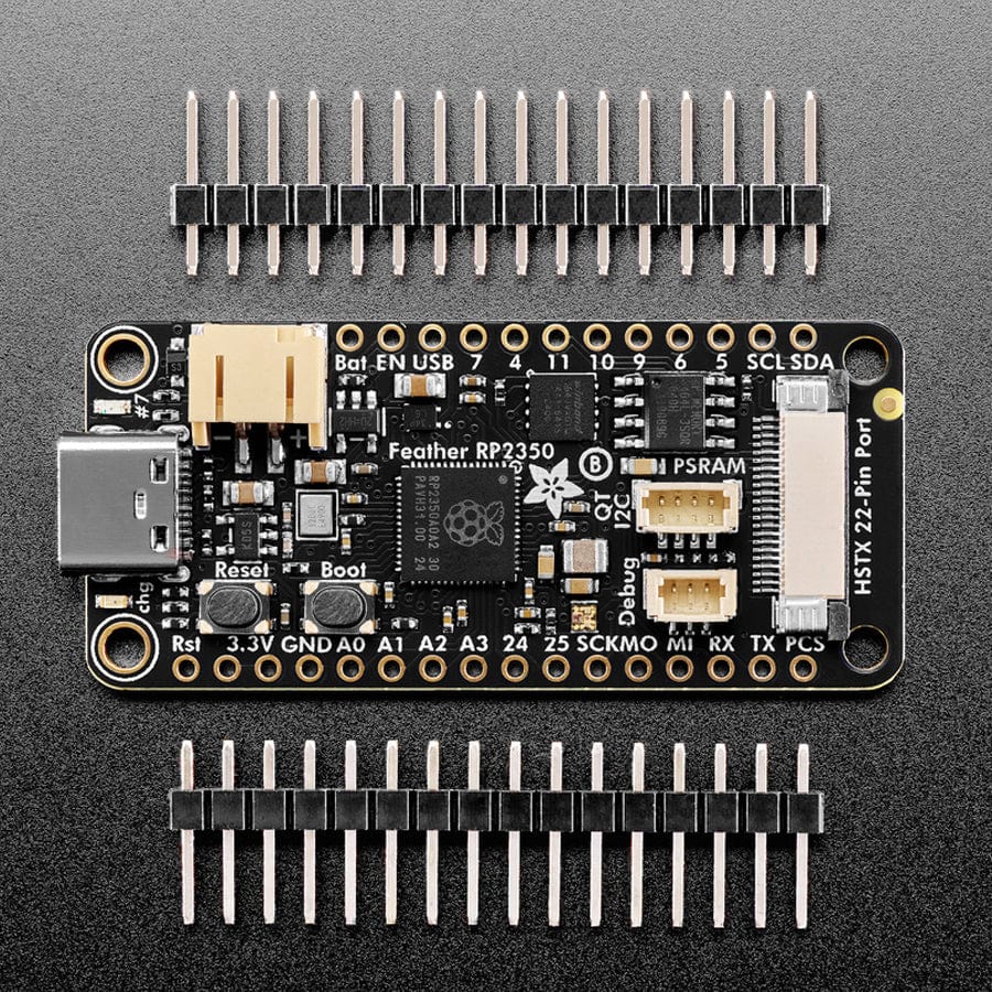 Adafruit Feather RP2350 with HSTX Port and 8MB PSRAM - Image 3