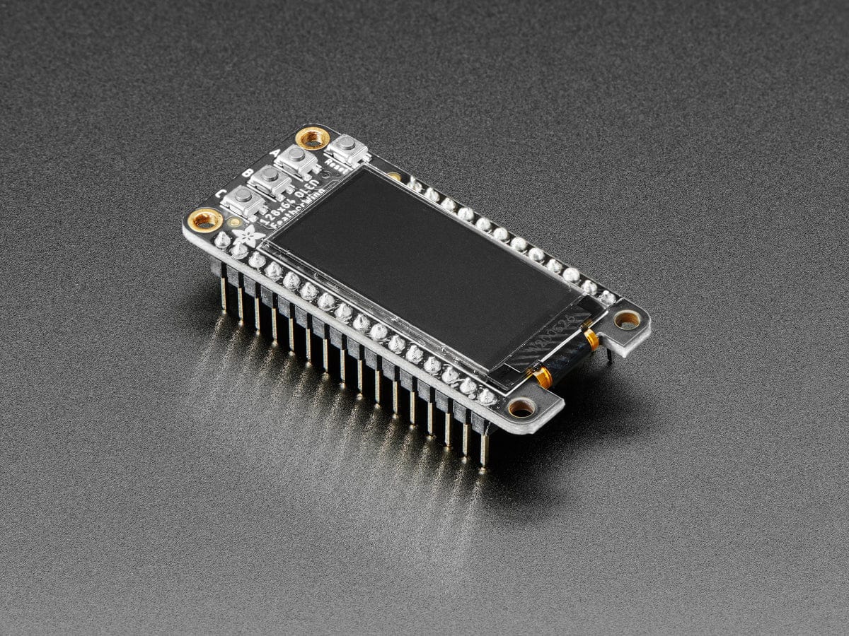 Adafruit FeatherWing OLED - 128x64 OLED Add-on for Feather (STEMMA QT / Qwiic) - Image 2