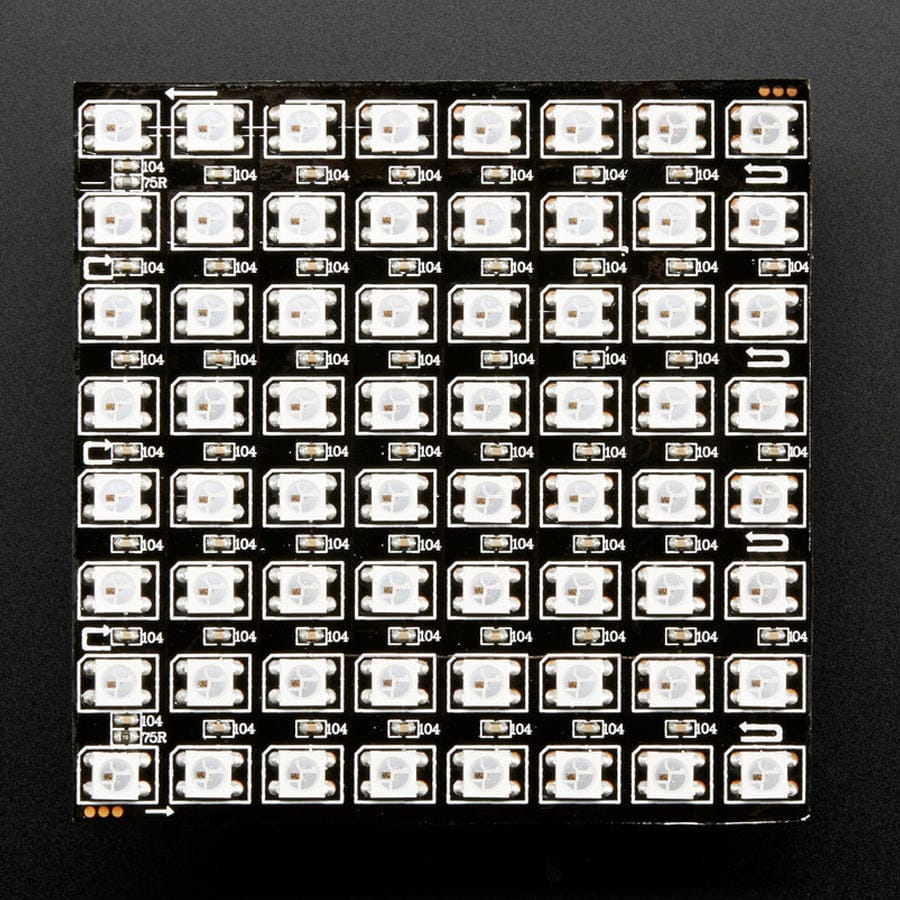 Flexible 8x8 NeoPixel RGB LED Matrix - Image 2