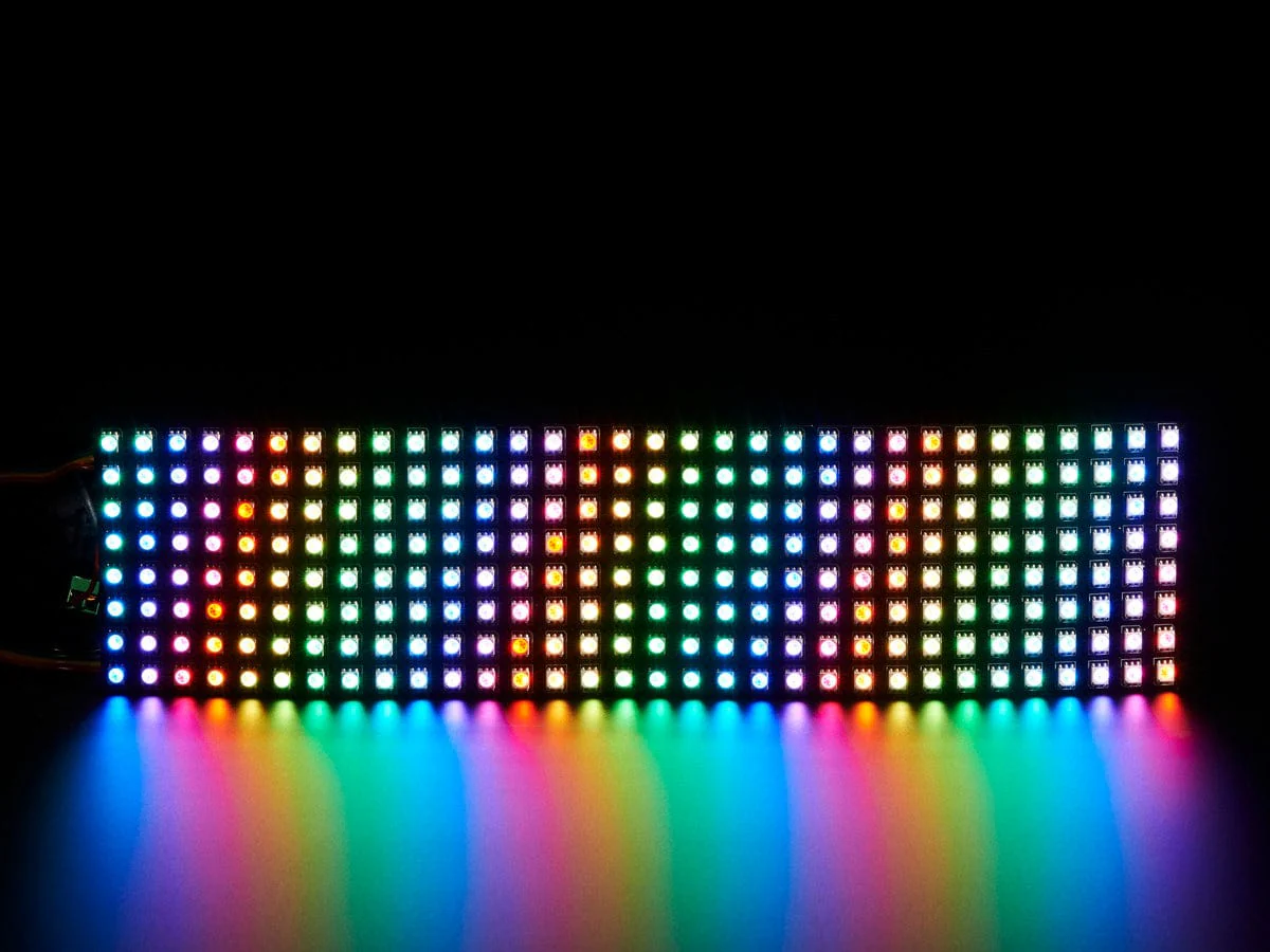 Flexible Adafruit DotStar Matrix 8x32 - 256 RGB LED Pixels [Discontinued] - Image 2