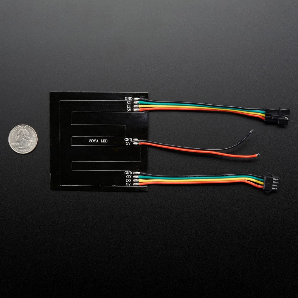 Flexible Adafruit DotStar Matrix 8x8 - 64 RGB LED Pixels - Image 4