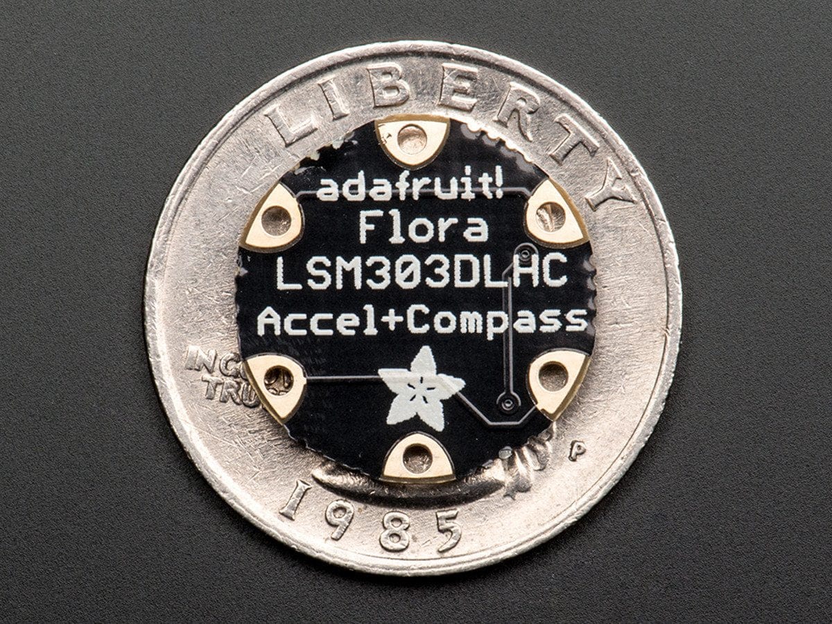 FLORA Accelerometer/Compass Sensor - LSM303 (v1.0) [Discontinued] - Image 2