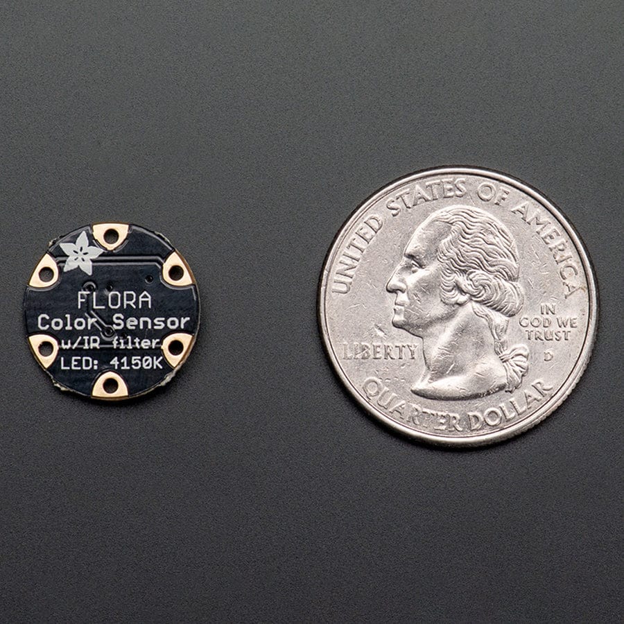 Flora Color Sensor with White Illumination LED - TCS34725 [Discontinued] - Image 2
