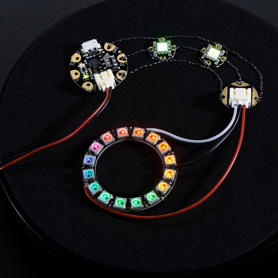 Flora Sewable 3-Pin JST Wiring Adapter - Image 3