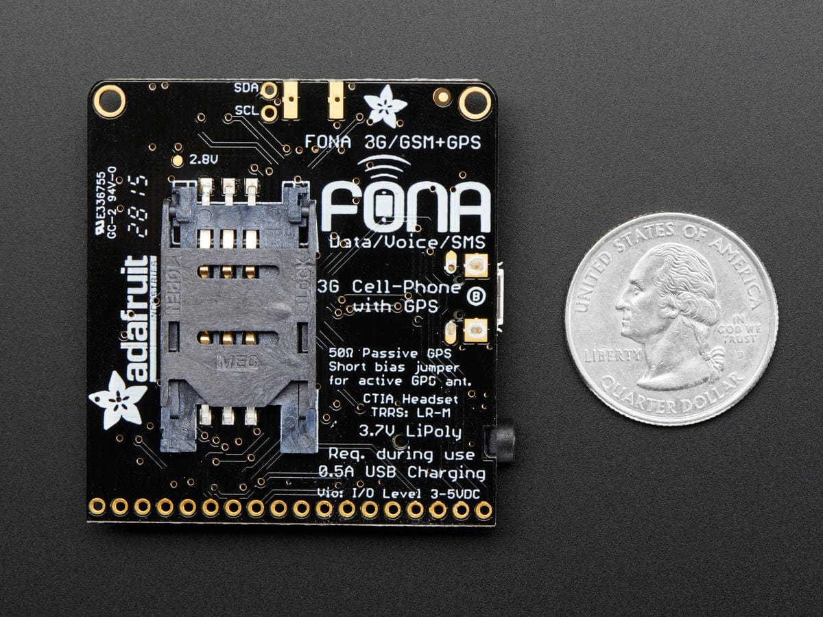 Adafruit FONA 3G Cellular Breakout - American version [Discontinued] - Image 3